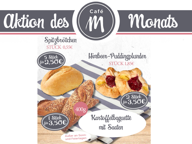 Cafe M Straubenhardt Conweiler Monatsangebot